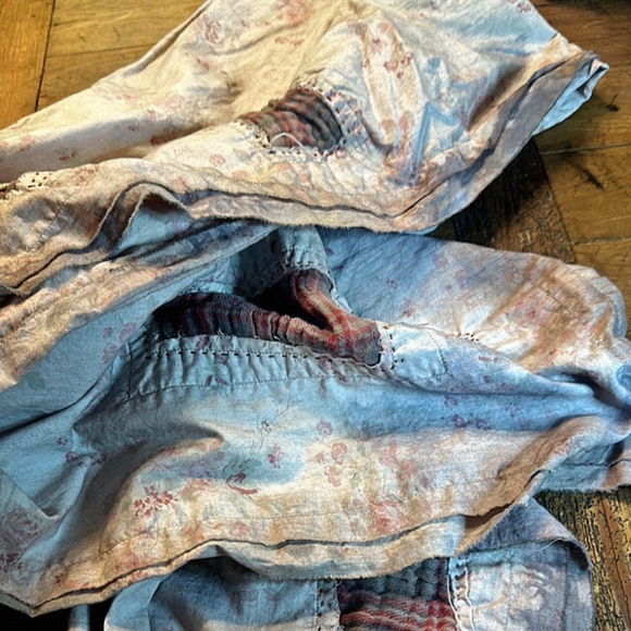 1 LEFT // very long summer weight mended scarf - Picture 5 of 13